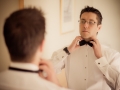 Best man getting ready