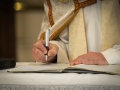 Church Wedding Signing