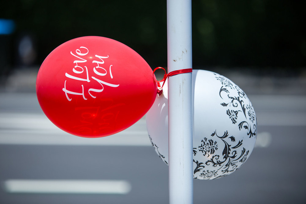 Wedding Balloons - I Love You