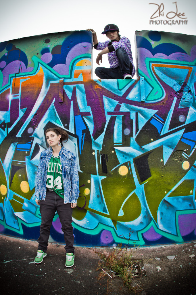 Corbans Estate Hip Hop Shoot - Helen and Jeff