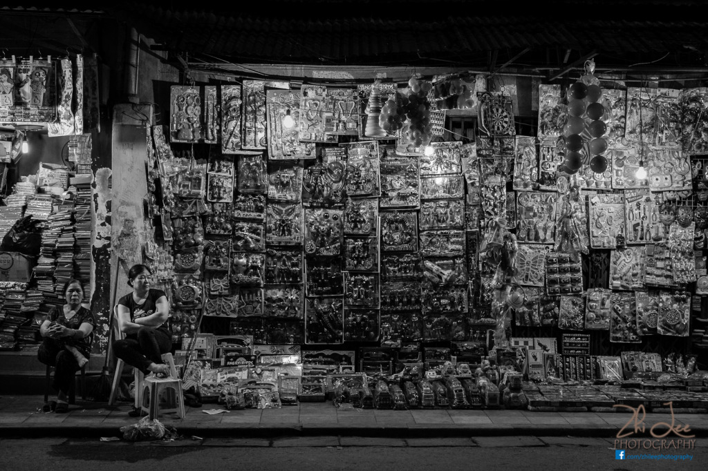 5 Day Monochrome Challenge Day 2 - Hanoi Toy Shop