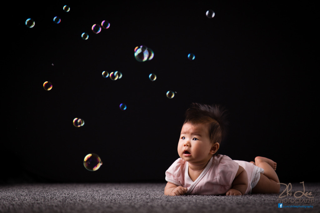 Shooting bubbles against a black backdrop. Caon 6D, 1/125s, f4.5, ISO100