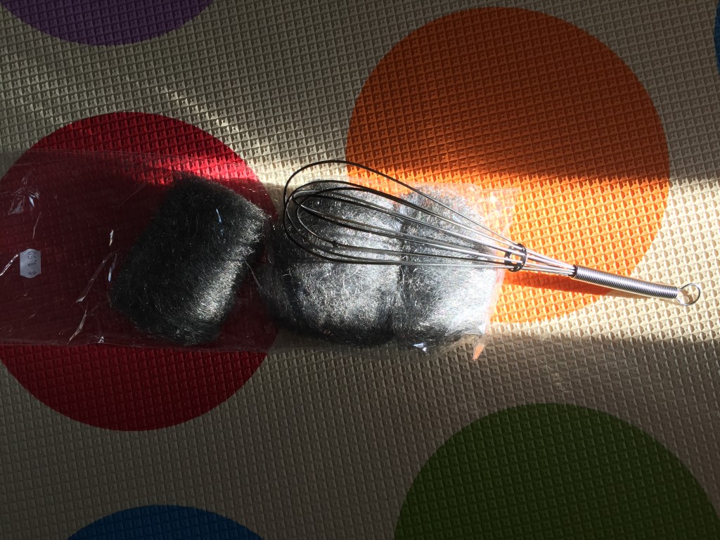 All you need is a bunch of steel wool caged within a whisk. Set it on fire and then swing the whisk around (carefully), with a lanyard clipped into the end of the whisk