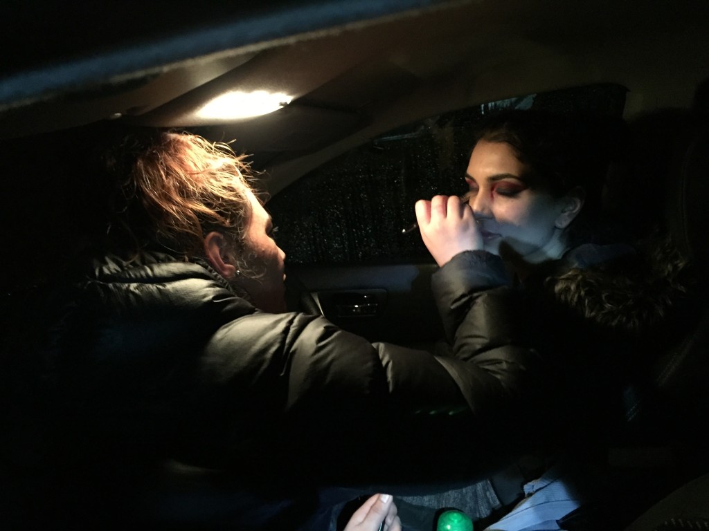 Makeup in trying conditions - What can you do in the rain, right?