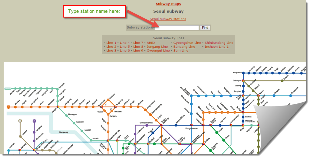 Useful bookmark to have while travelling in Seoul http://subway.umka.org/map.php?find=&city=seoul