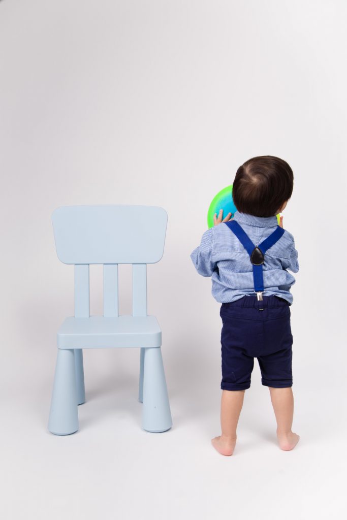 Toddler with Ball