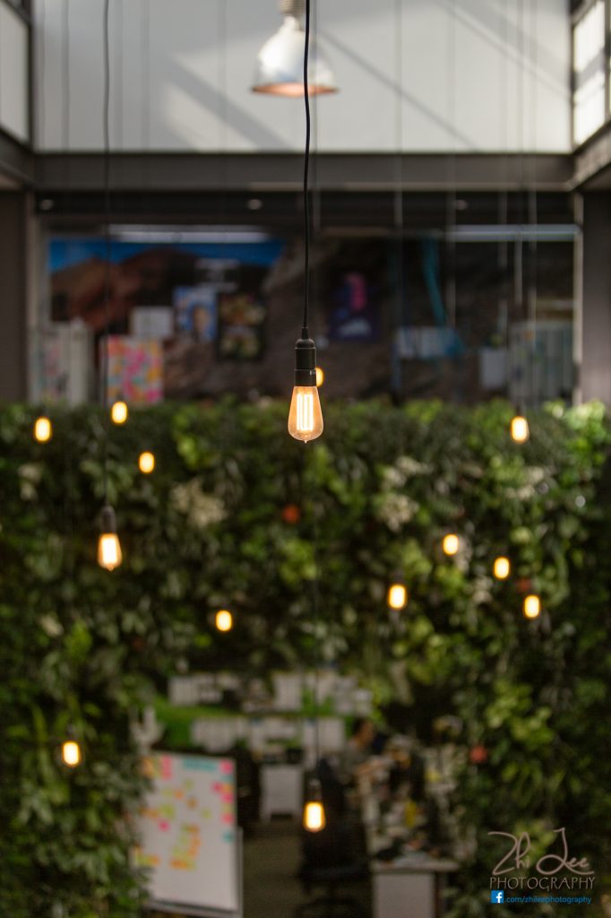 Trade Me Auckland Office - Retro Bulbs